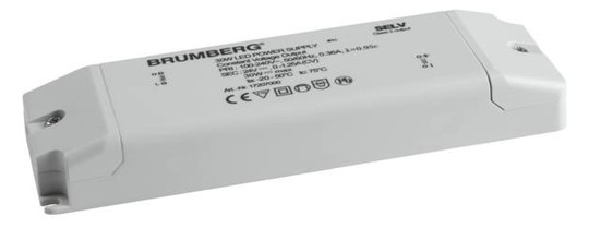 LED-Trafo 1-30W 24V IP20 Kstgeh stat 160x50x22mm