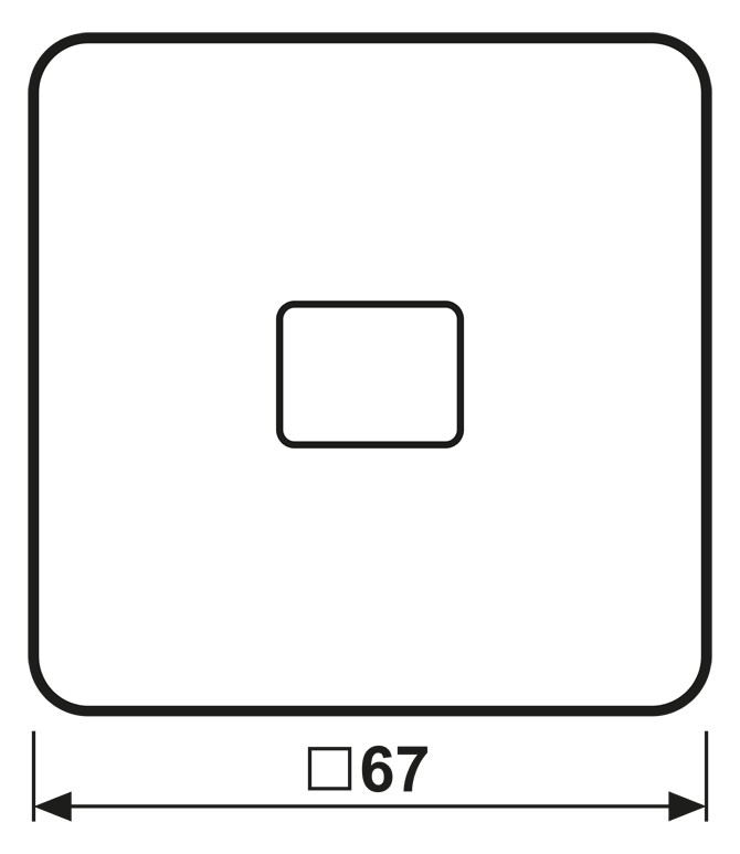 Kontrollwippe Schalter CD aws glz Lichtausl