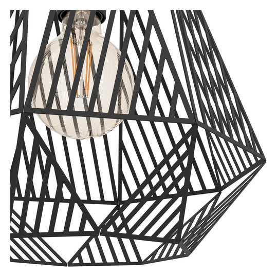 EGLO Hängeleuchte STYPE schwarz    43692 