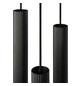 LED-Pendelleuchte 3x5W Vico sw GU10 sym IP20 3LEDs LED austauschbar Ø220mm