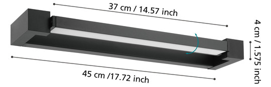EGLO Wand und Deckenleuchte       900615 