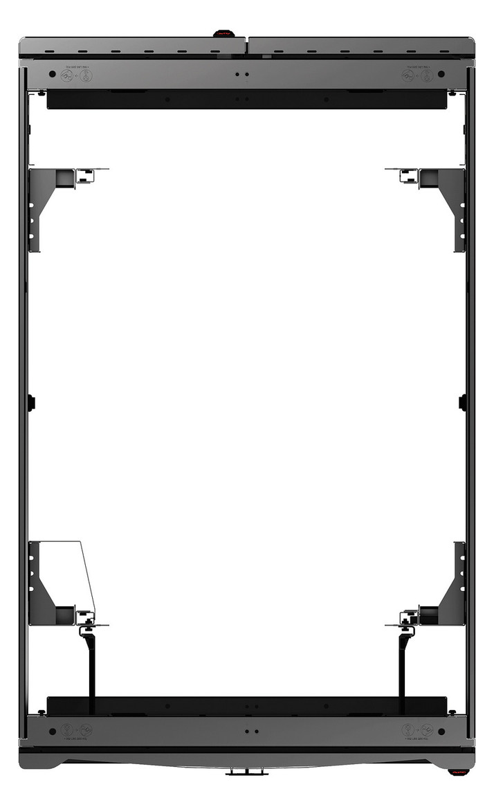 Netzwerkschrank 48HE B750xH2258xT1200mm IP20 Mit rückseitiger Tür pulverbesch