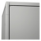 Standschrank ST IP55 B800xH1800xT500mm pulverbesch RAL7035 Koppelbar