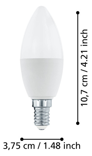 EGLO Leuchtmittel E14-LED KERZE    12264 