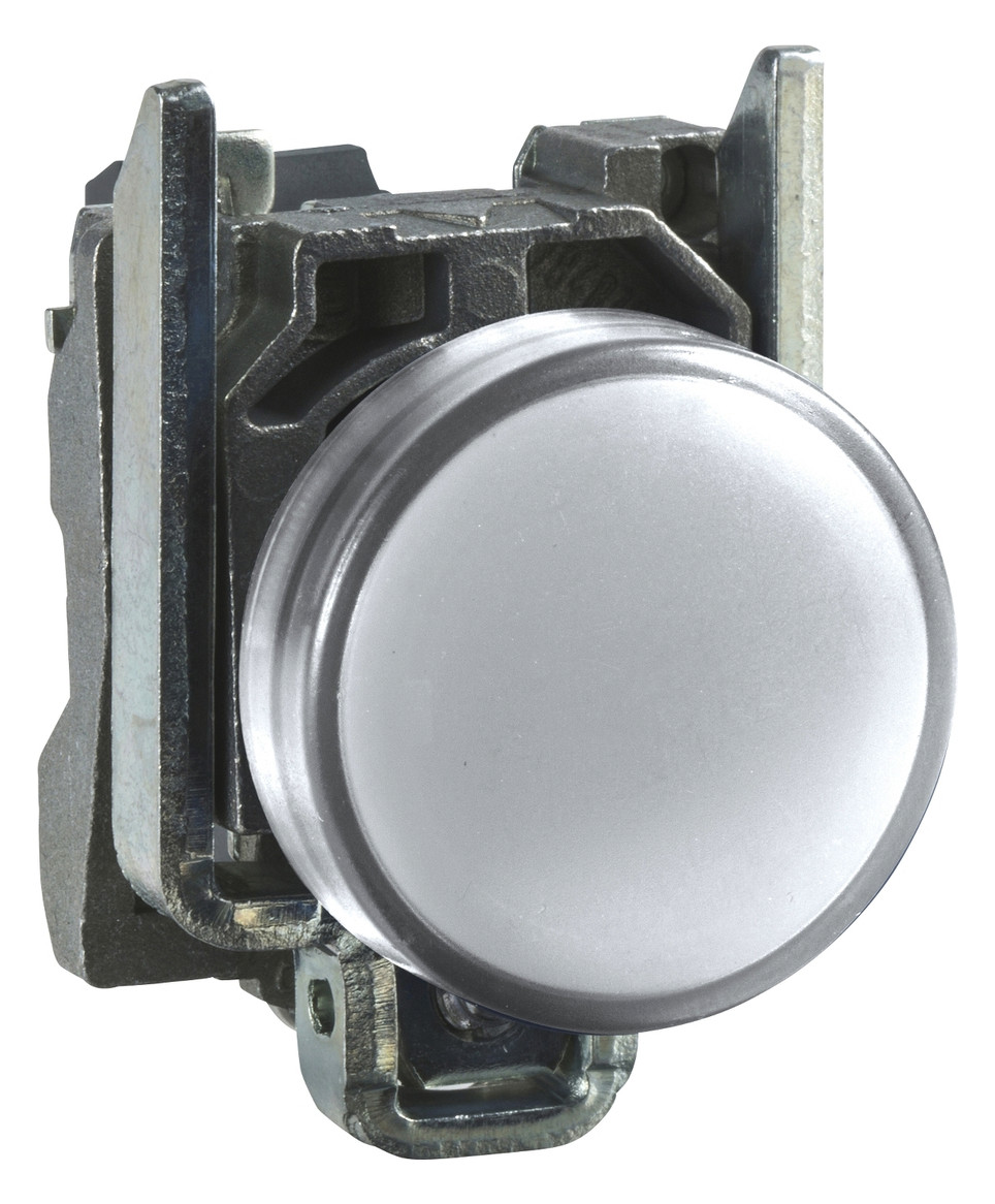Leuchtmelder komplett 1f LED UC rnd fl Ø22,5mm ws IP65
