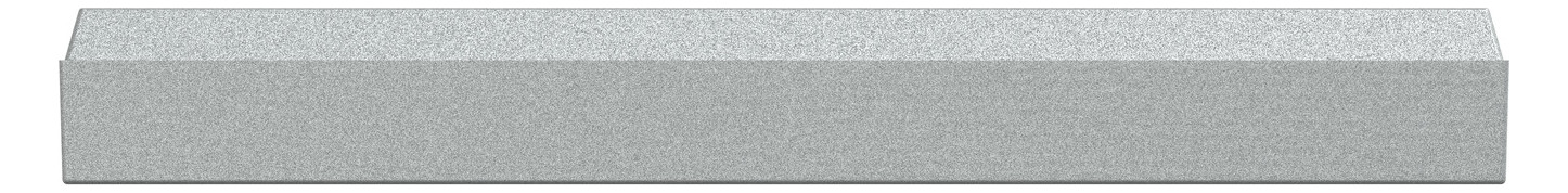 Rahmen 3f alu mt M-Pure Kst f.GEB-K Unterputzmontage Thermopl