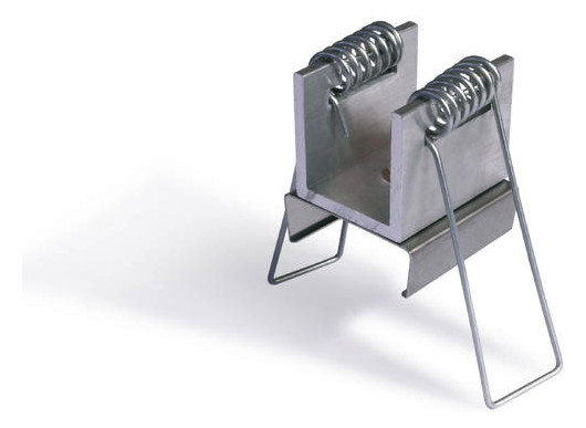 Haltefeder alu L25mm B24,8mm