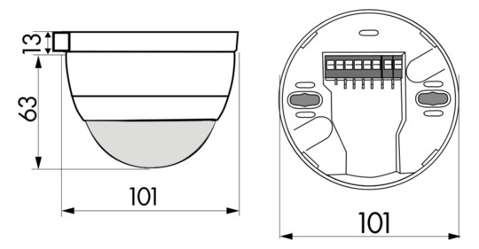 BEG 92489           PD4-M-DALI/DSI-1C-AP 