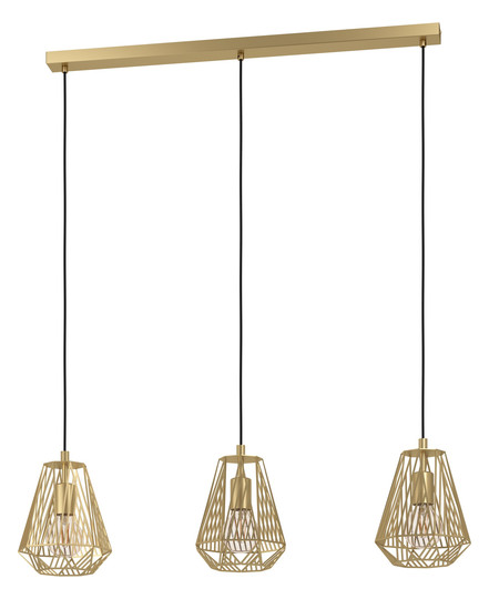 EGLO Hängeleuchte STYPE goldfarben 43696 