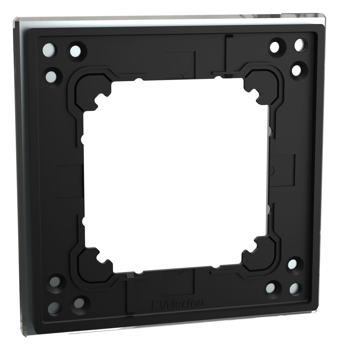 Rahmen 1f diamsi glz M-PLAN Glas f.GEB-K Unterputzmontage