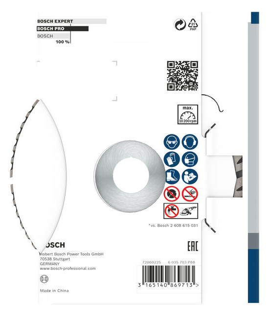 Diamant-Trennscheibe 150x10mm f.Beton f.Backstein Geeignet für bewehrten Beton