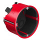 BSdose E90 HW luftd Ø68x49mm Kst rnd IP30 Brandschutzdose 68x68x49mm
