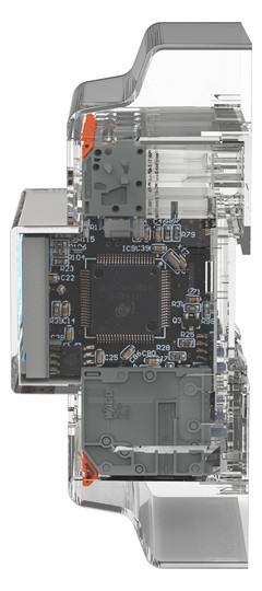 Drehstromzähler Vierleit elektr digi 65A geeicht B 5A RS-485 184-276V/N-L S0