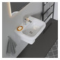 Duravit Halbsäule D-Code 24,5x26,8cm, weiß