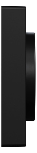 Zentralplatte Symbol Dimm sw mt