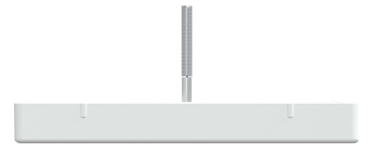 Zentralplatte TAE 3f System Design lows Schraubbef m.Beschr.Feld