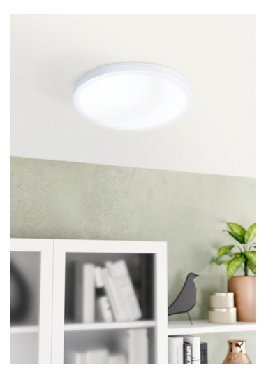 EGLO LED-Deckenleuchte D:285 Weiss 30891 