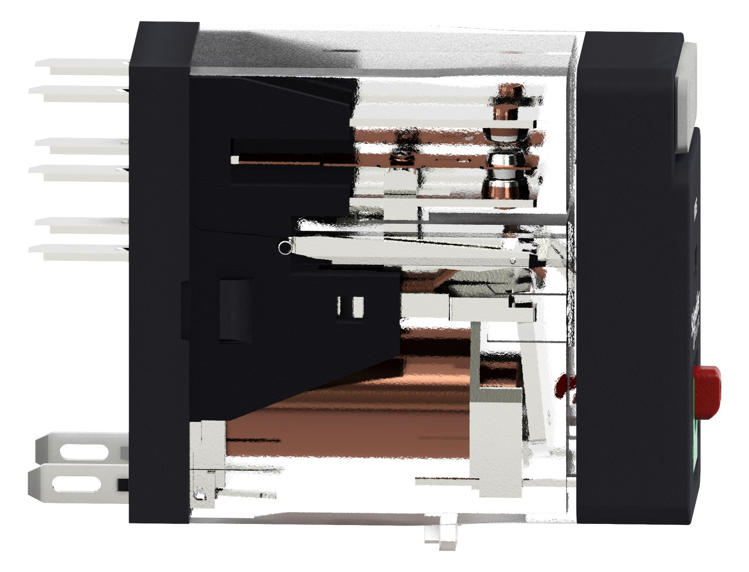 Schaltrelais 48V/AC 2W IP20 13x30x34,5mm Schraub
