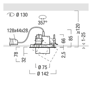 Zumtobel V2-R S 2000-830 SWI    60715499 