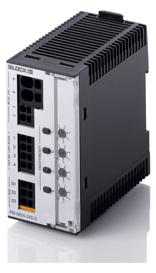 BLOCK Schutzschalter 24VDC PM-0824-240-0 