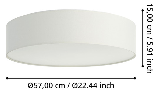 EGLO Wand und Deckenleuchte       900439 