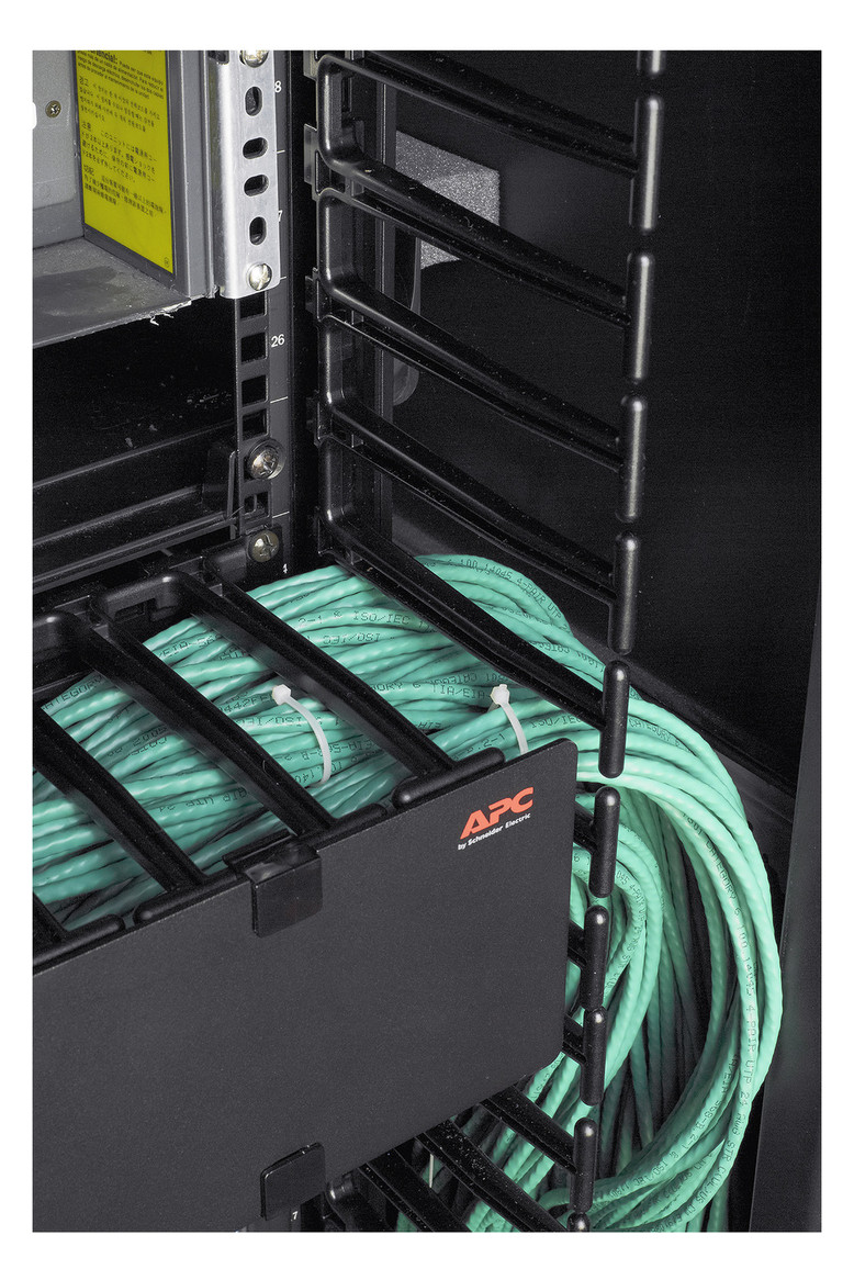 Netzwerkschrank 48HE B750xH2258xT1200mm IP20 Mit rückseitiger Tür pulverbesch