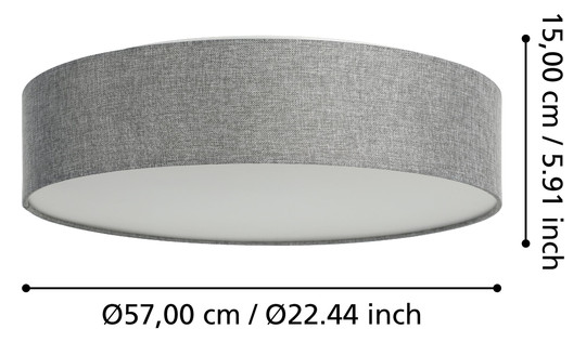 EGLO Wand und Deckenleuchte       900442 