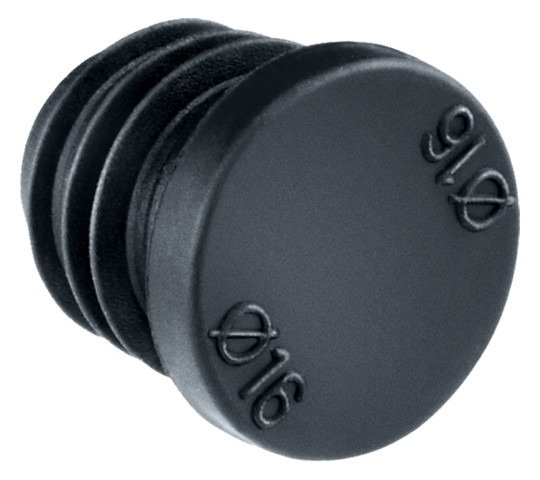 Rohrverschlussstopfen Kst Ø16mm Geeignet für f.flexible Rohre f.starre Rohre sw
