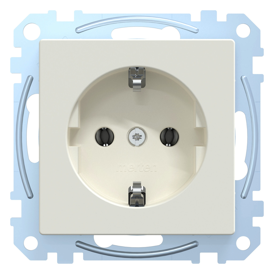 Steckdose 1f polws mt System M UP IP20