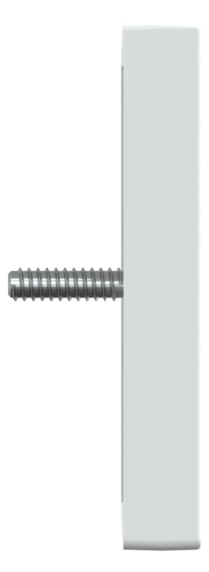 Zentralplatte Sat/TV/Radi System M akws Schraubbef 3f aktivweiß