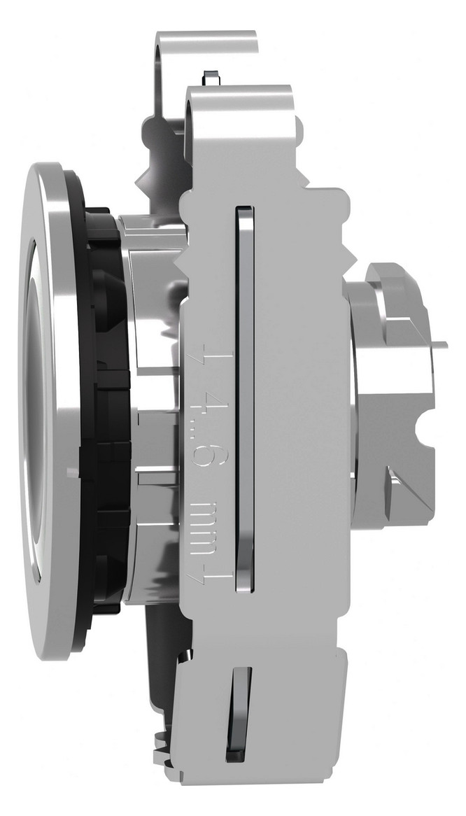 Drucktaster Front 1f gn bel.b Ø30,5mm rnd Geeignet für Beleuchtung IP66