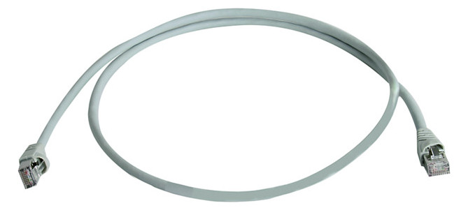 MP8 FS500 Patchkabel Cat.6A ISO grau 15m - UNI ELEKTRO Online-Shop 