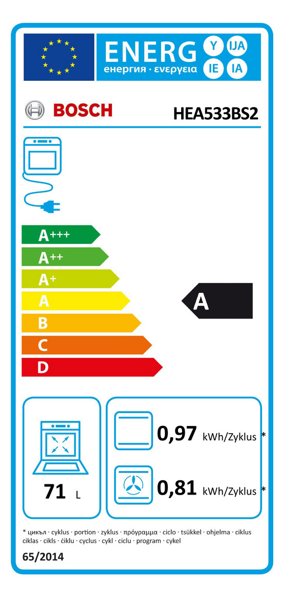 HEA533BS2Einbauherd - UNI ELEKTRO Online-Shop