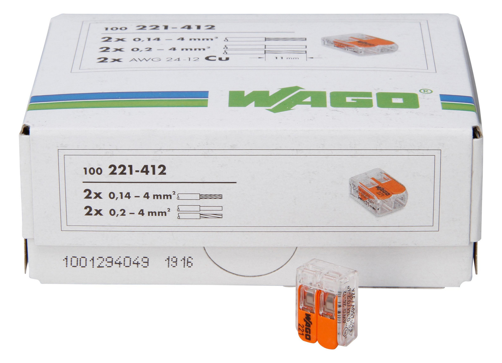 33346426 WAGO COMPACT-Verbindungsdosenkl - UNI ELEKTRO Online-Shop
