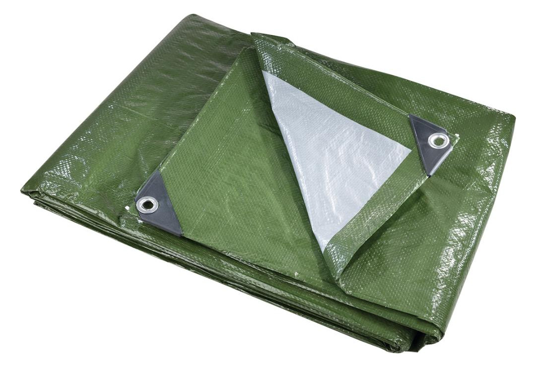 Bild Gewebe-Abdeckplane 5 x 6 m 140g/m² grün - Neutral-0