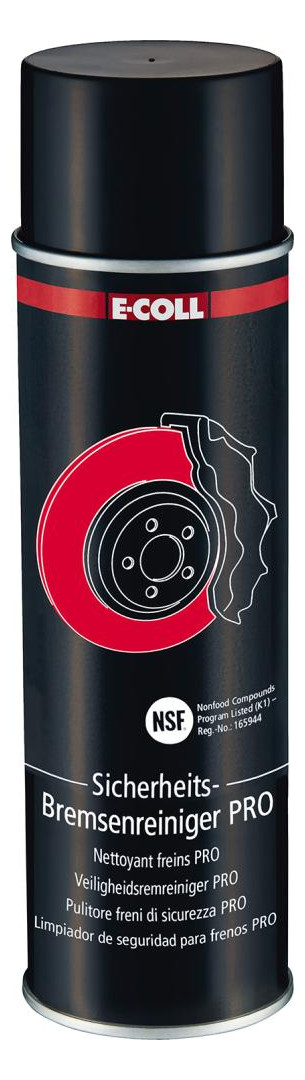 Bild Sicherheit -Bremsenreiniger PRO 500ml Spray dose E-COLL WE-0