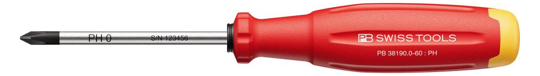 Bild Schraubendreher PH0x 60mm SwissGrip EVO PB Swiss-0