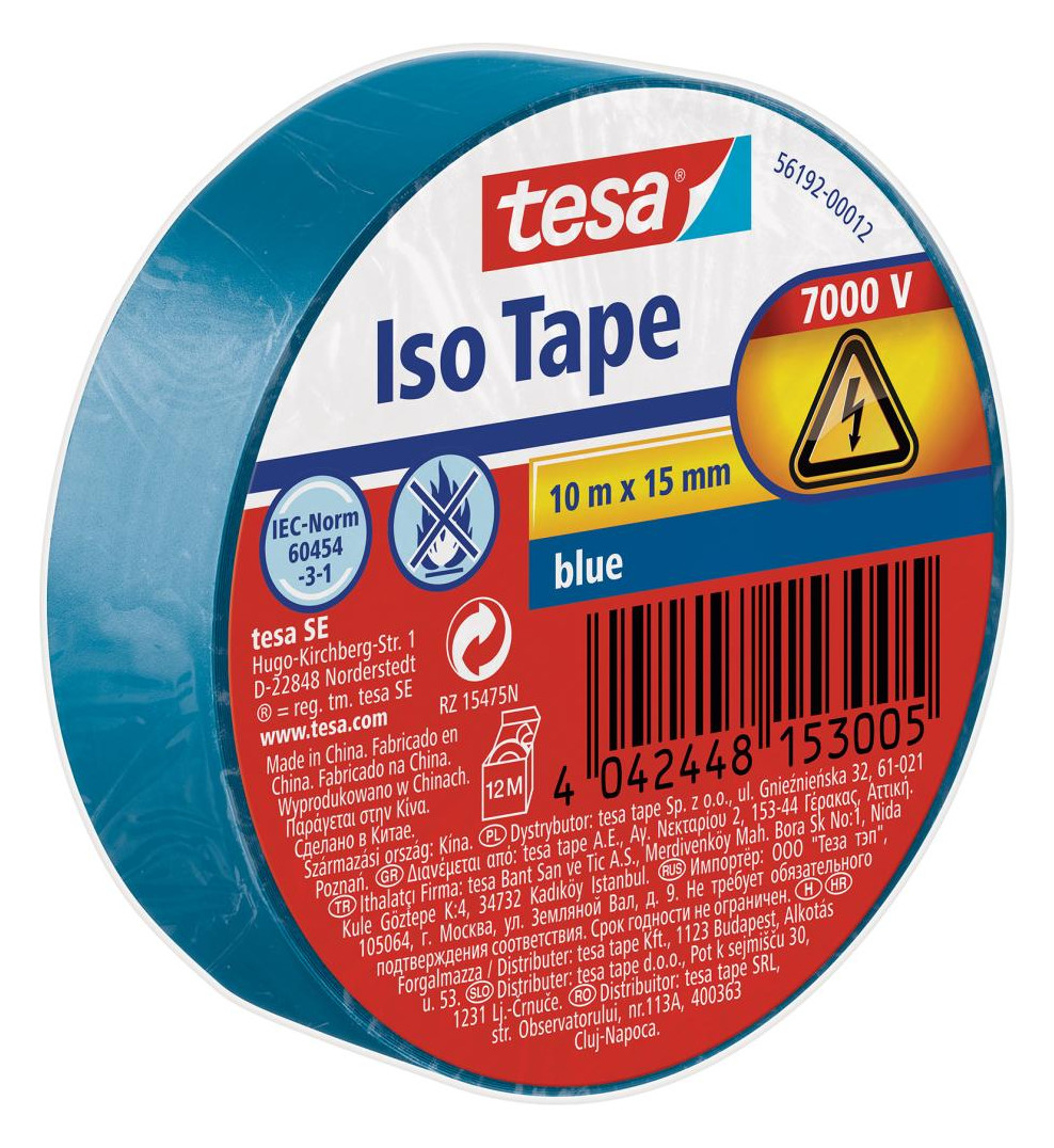 Bild Isolierband blau 10mx15mm - tesa-0