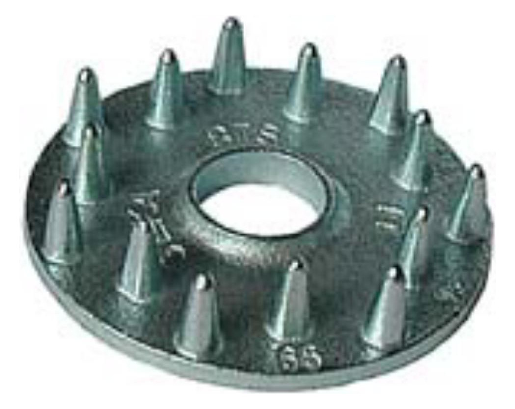 Bild Scheibendübel n. EN 912 (DIN 1052) einseitig 80 zn - Neutral-0