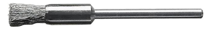 Bild Miniatur-Pinselbürste Stahldraht gew. 5x 0,1mm Lessmann-0