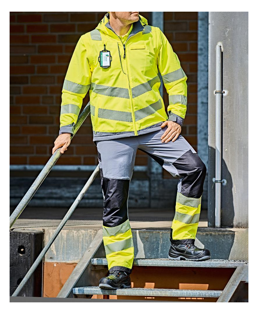 Bild Warnschutzparka Arwid gelb/grau Gr. M - n.a.-7