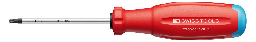 Bild Schraubendreher T15x80mm SwissGrip EVO P B Swiss - PB-0