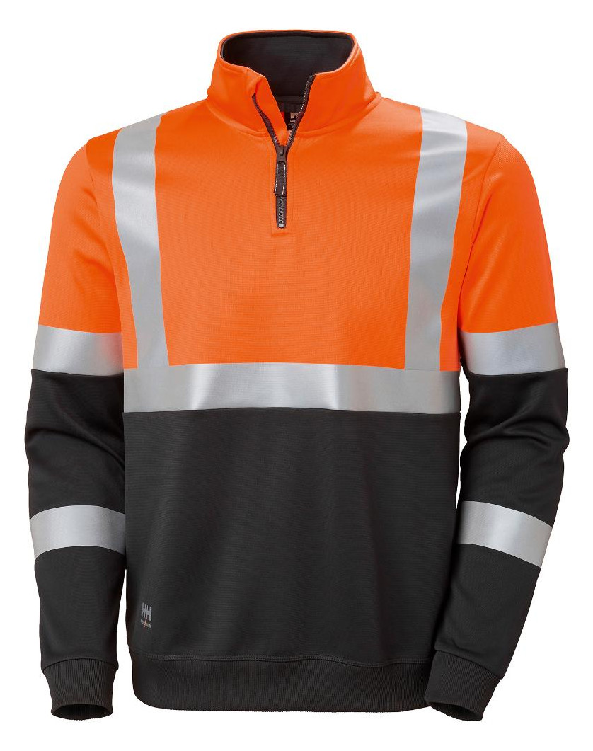 Bild Warn-Sweat-ZIP, orange, Gr. 2XL - n.a.-0