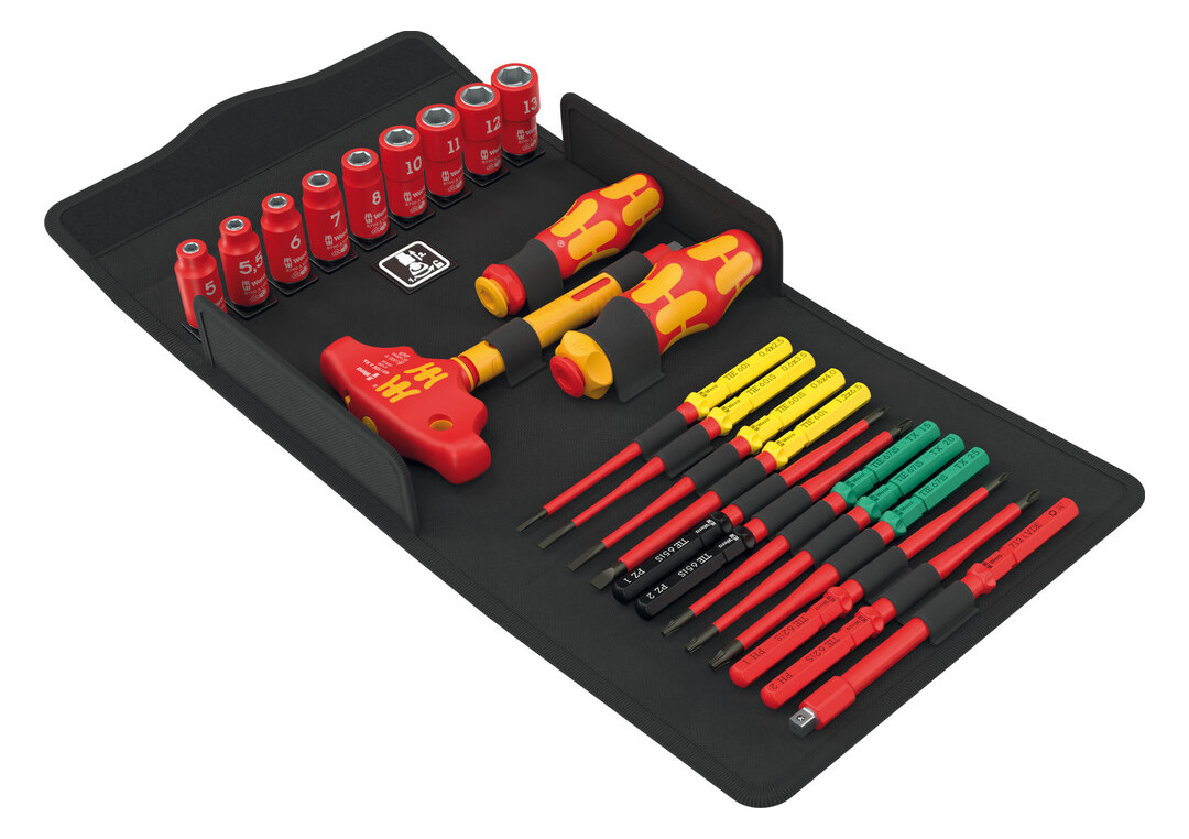Bild Wechselklingen-Satz Kraftform Kompakt VDE 24-tlg. Allrounder - Wera-0