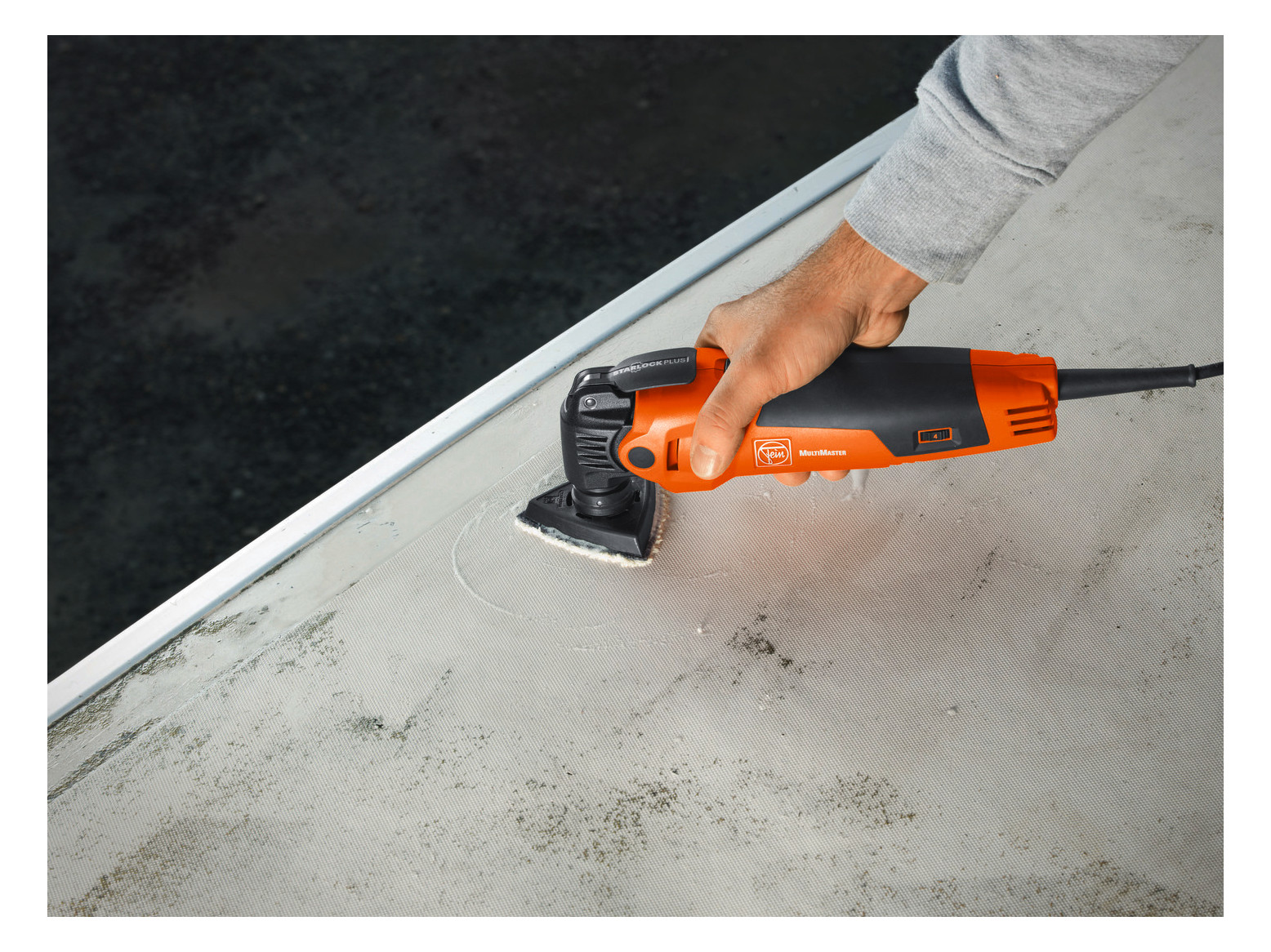 Bild Schleifplatte, superweich, Kantenlänge 80 mm, Aufnahme SL - Fein-1