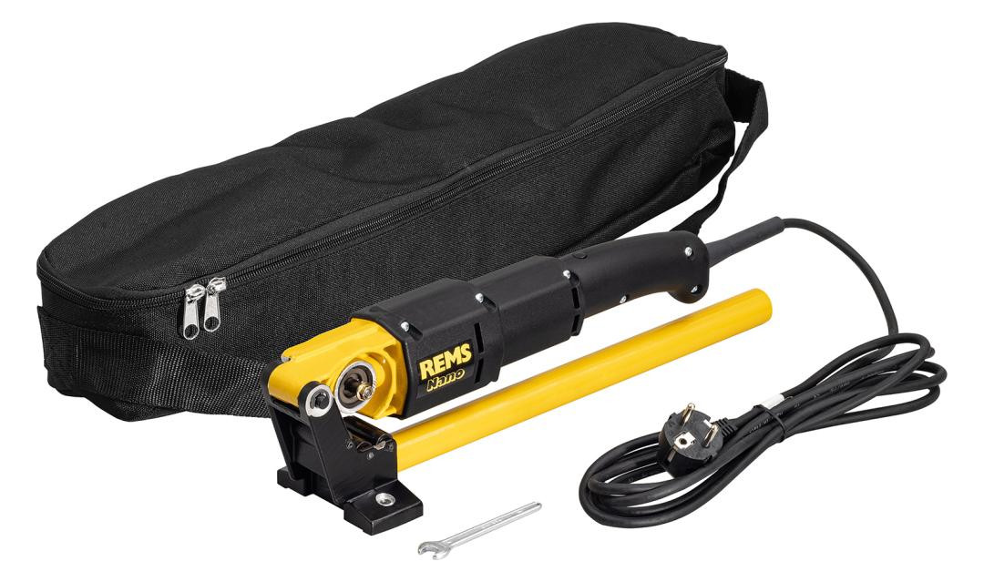 Bild elektr. Rohrabschneider REMS Nano Basic- Pack-2
