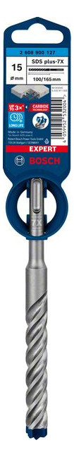 Bild Hammerbohrer EXPERT 15x100x165mm Bosch V E à 1 Stück SDS plus-7X-1