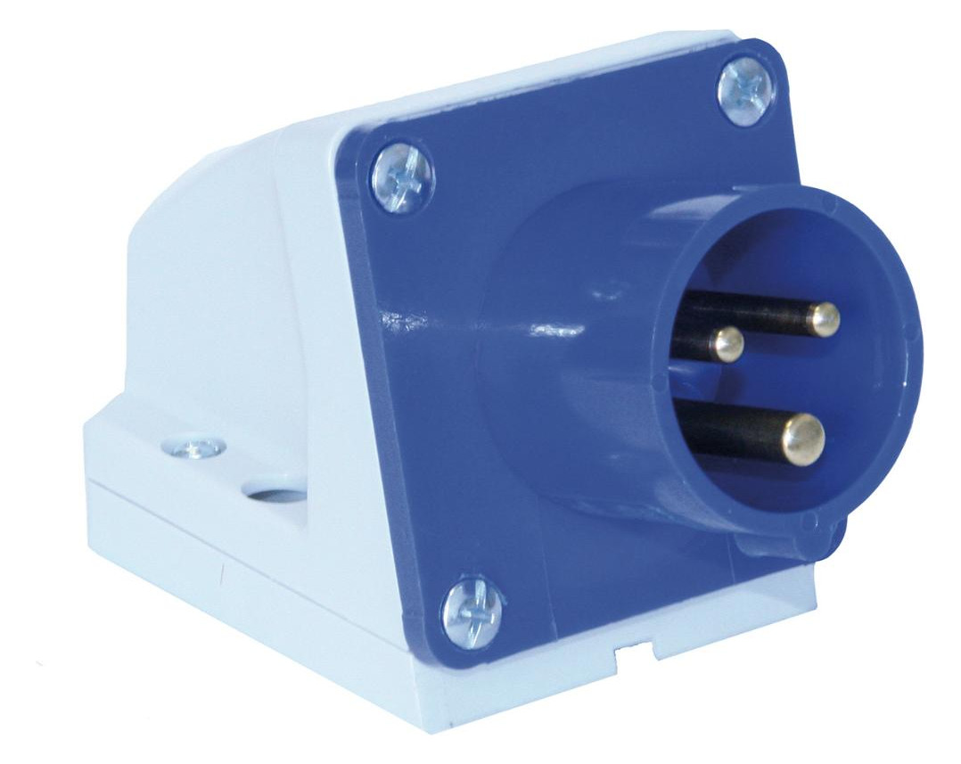 Bild CEE-Wandgerätestecker 16a/220v Lose REV REV-0
