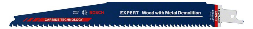 Bild Säbelsägeblatt EXPERT S 1167 XHM Bosch V E à 1 Stück Wood withMetal Demolition-0