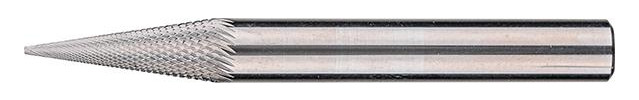 Bild Frässtift HM Spitzkegelform 0618 MICRO 6 mm 6x18mm Pferd-0